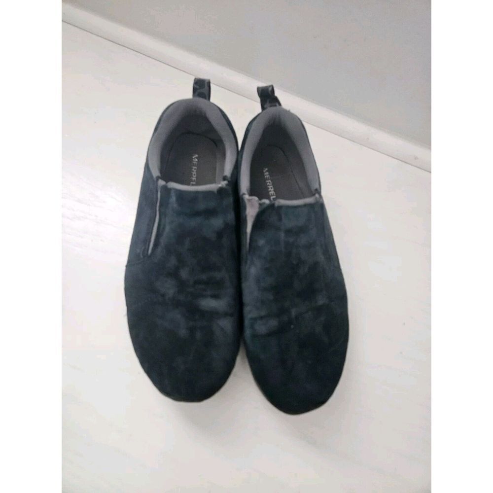 Merrell Kid's Jungle Moc Casual Suede Leather Slip-On Shoes India Ink Sz 6.5M US